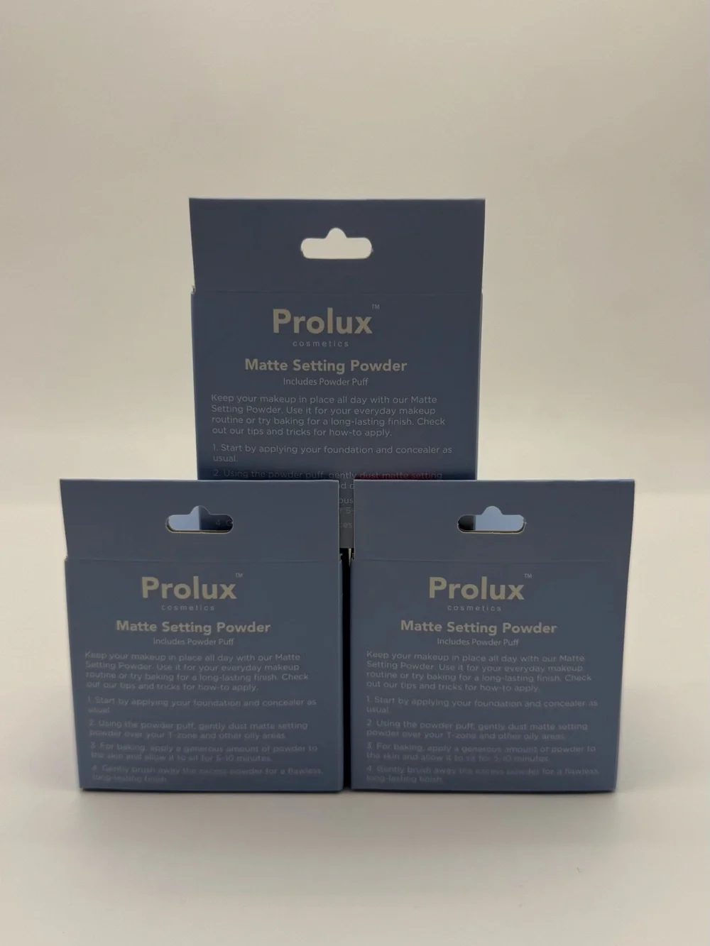 (3 Pack) Prolux Matte Setting Powder - Honey